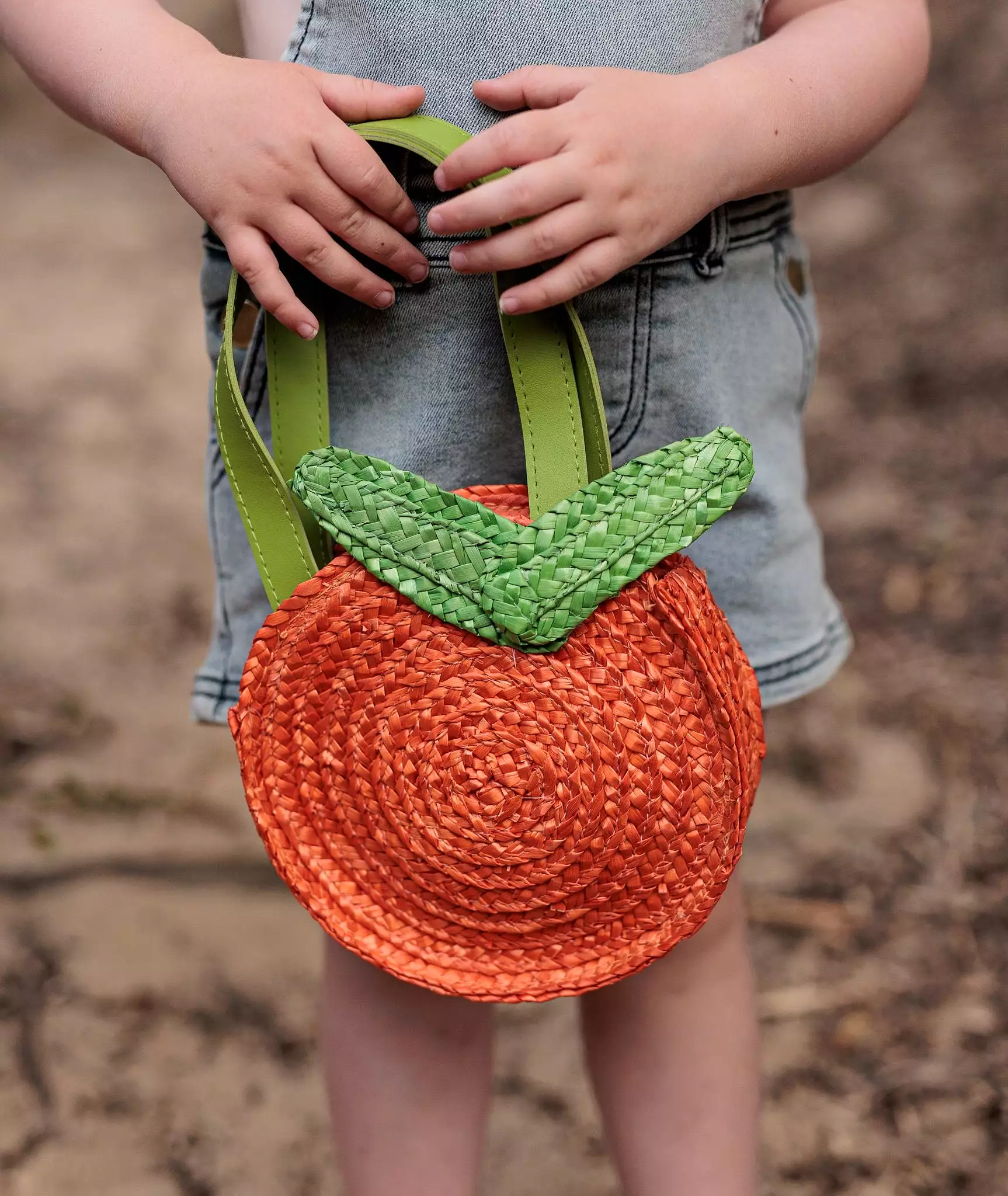 Acorn Kids Clementine Straw Bag