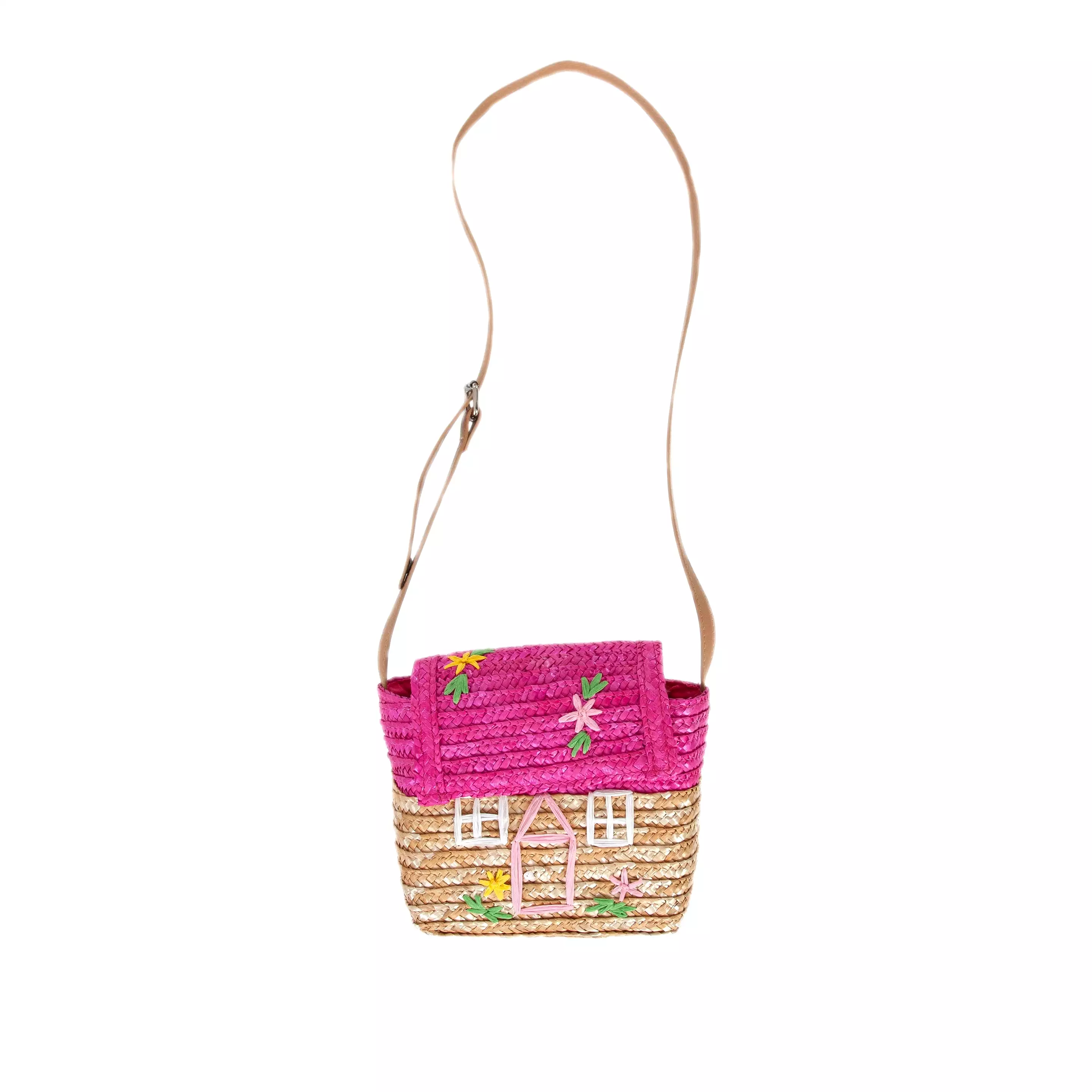 Acorn Kids La Maison Straw Bag