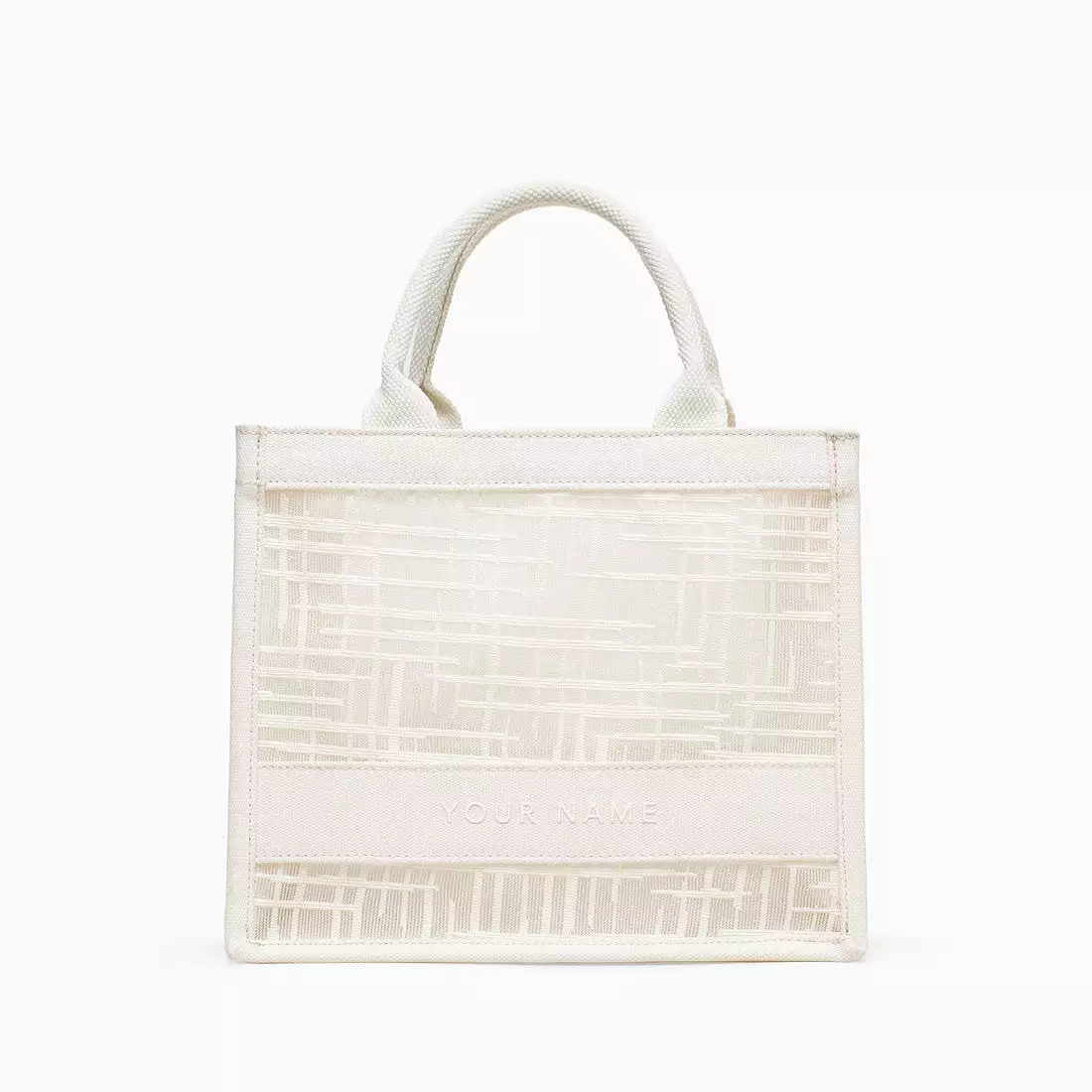 Alyssa Mini Lattice Tote