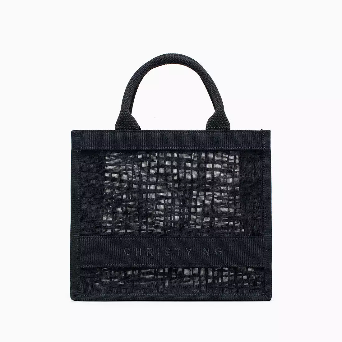 Alyssa Mini Lattice Tote