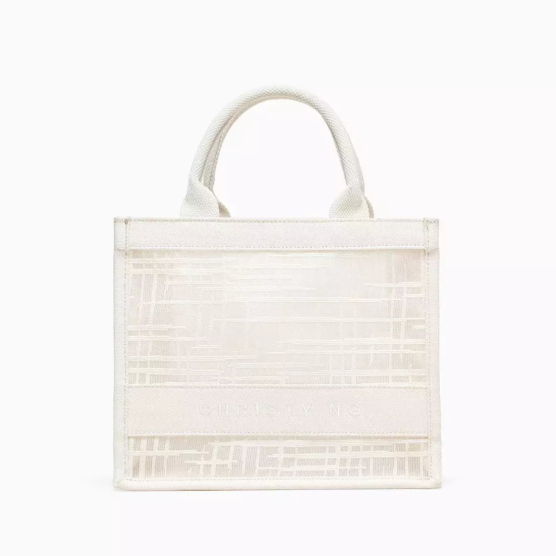 Alyssa Mini Lattice Tote