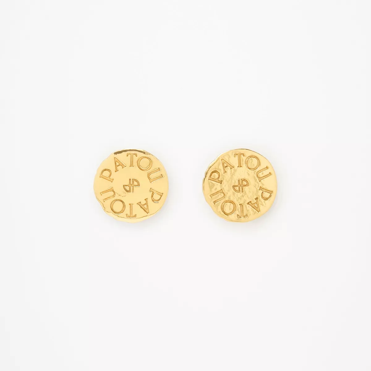 ANTIQUE COIN CLIP EARRINGS