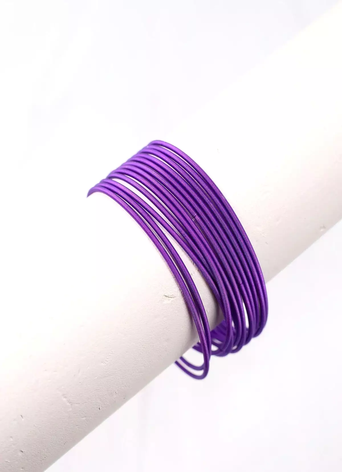 Athene Stretch Bracelet Set- Purple