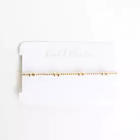 Beaded Blondes Leah Bracelet in Gold