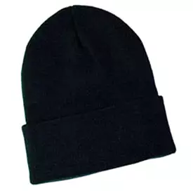 Black Knit Hat