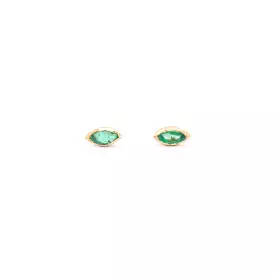 Bud Emerald Earrings