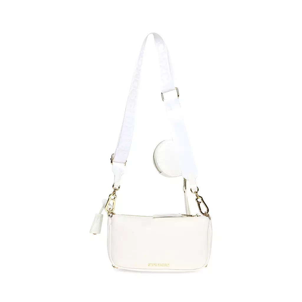 Burgent Crossbody bag WHITE/GOLD