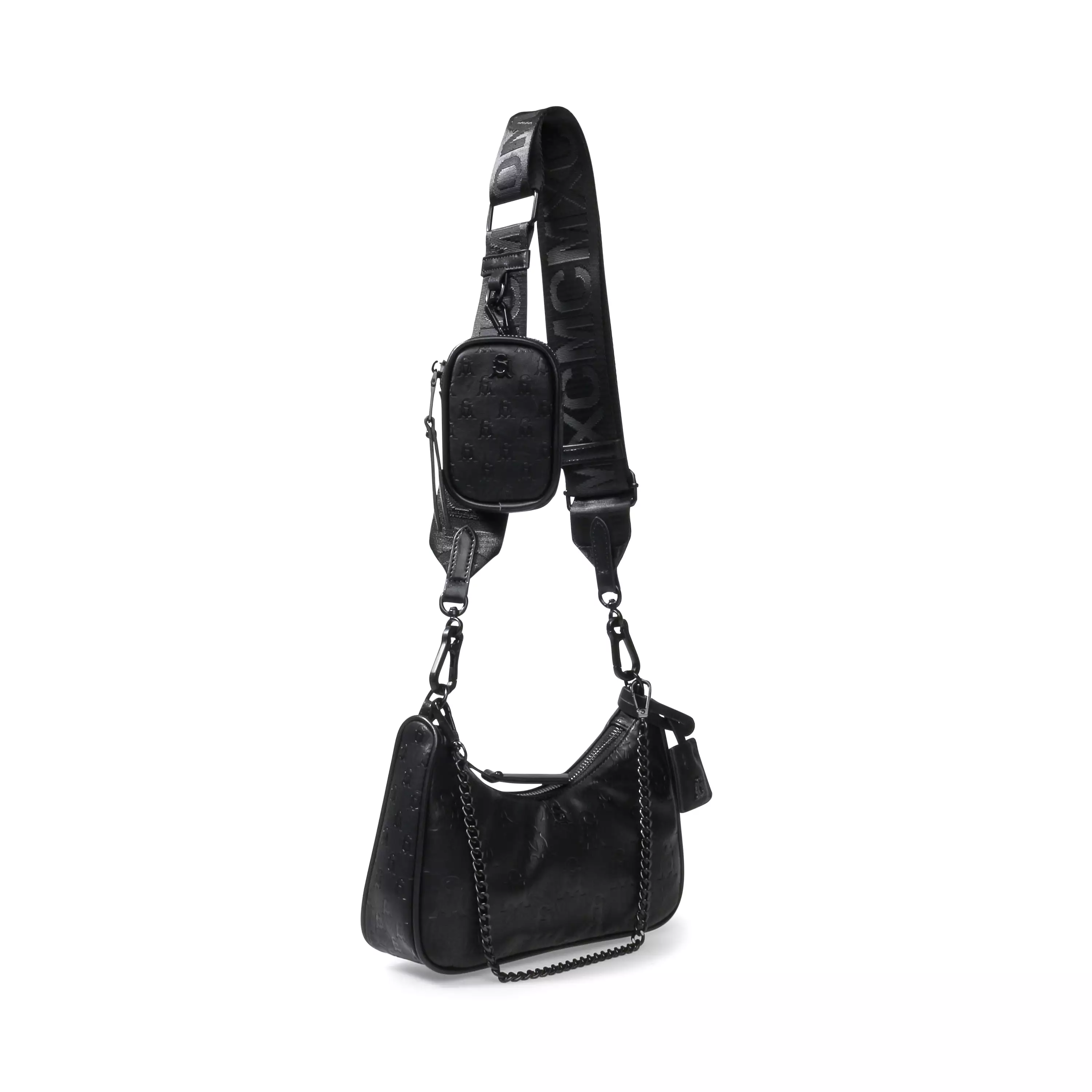 Bvital-X Crossbody bag BLACK/BLACK