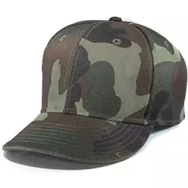 Camo - Structured and Fitted Baseball Cap