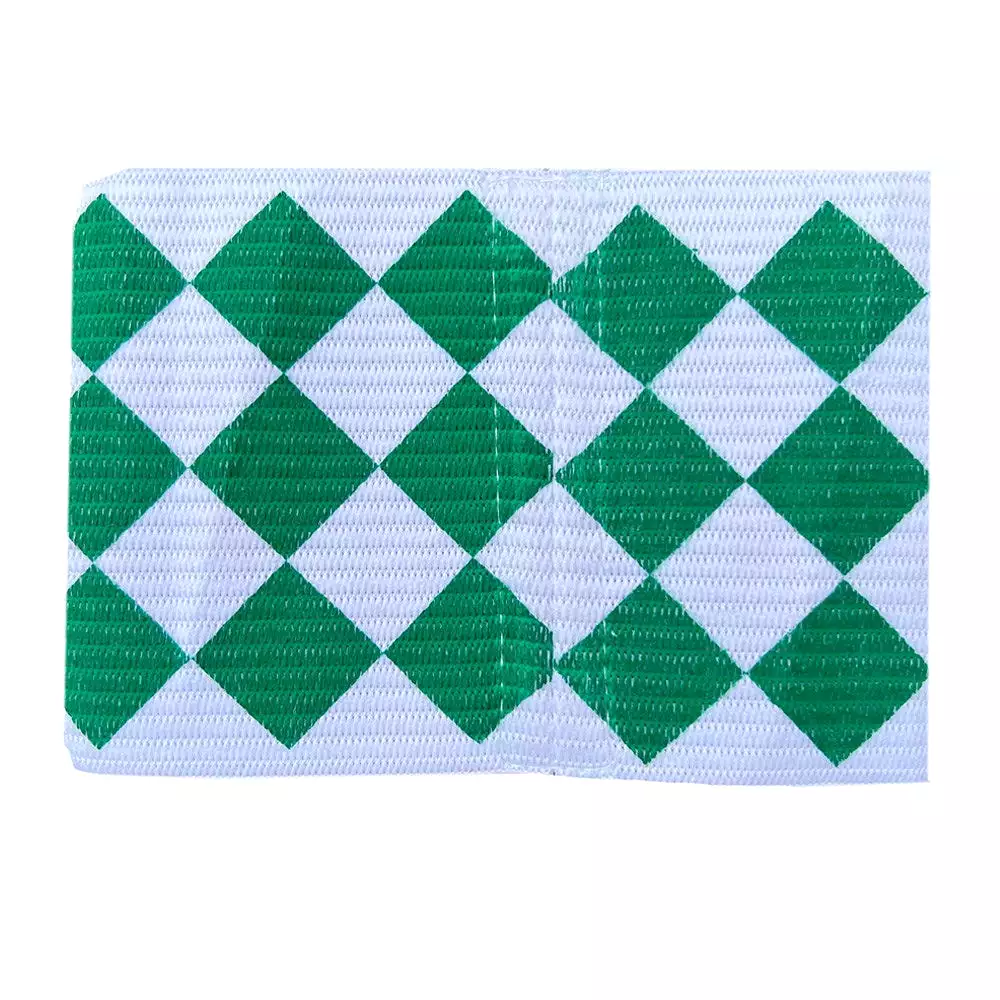 Captain's Armband Senior - Diamond (White/Green)