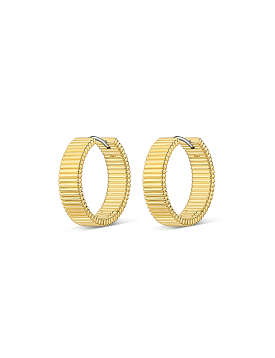 Catalina Hoops, Gold Plated