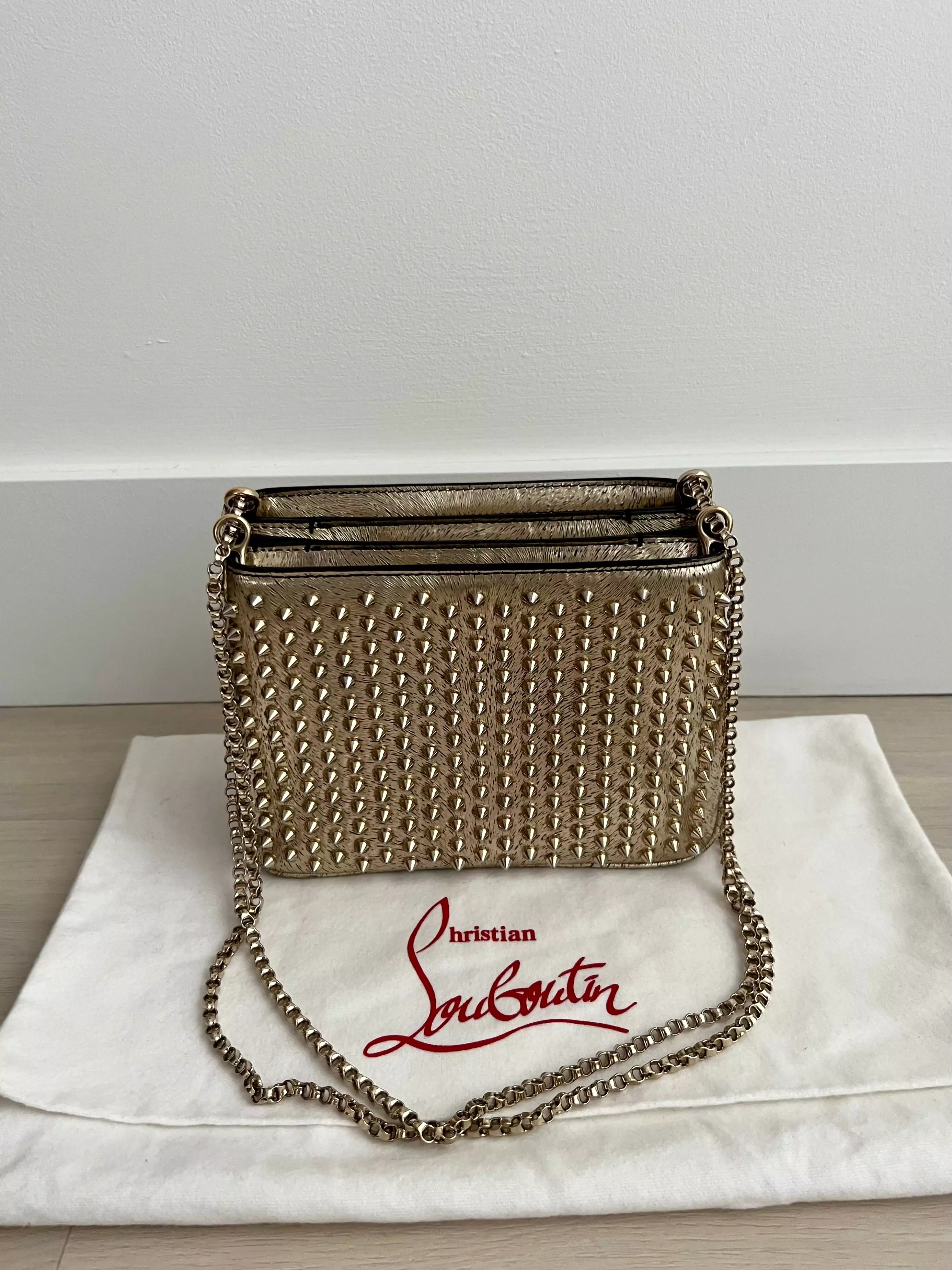 Christian Louboutin Triloubi Spike Bag