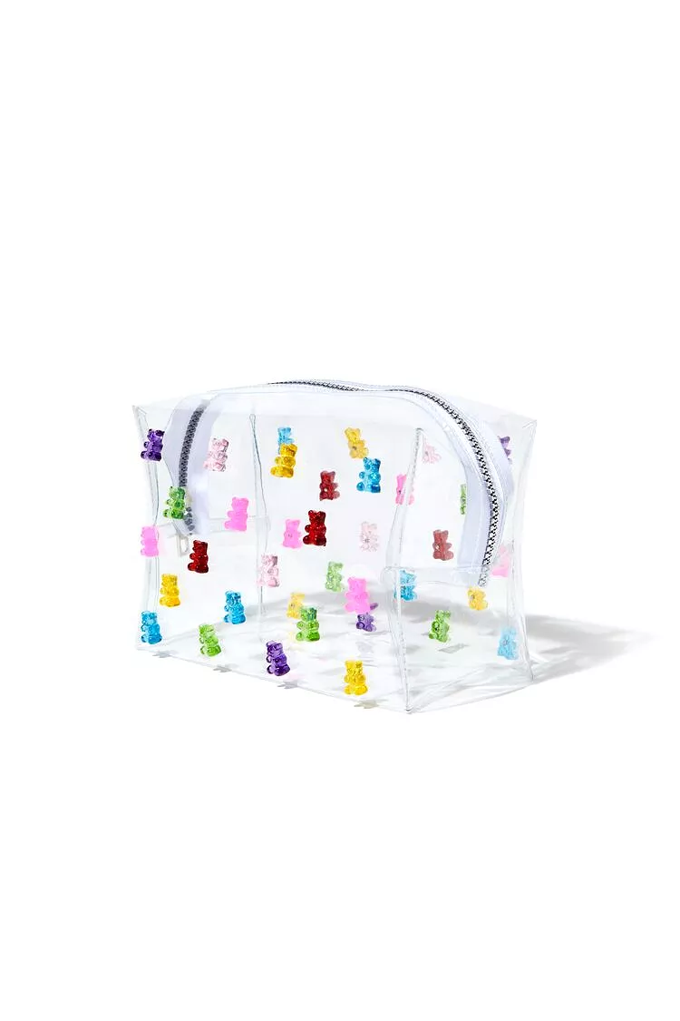 Clear Gummy Bear Makeup Bag