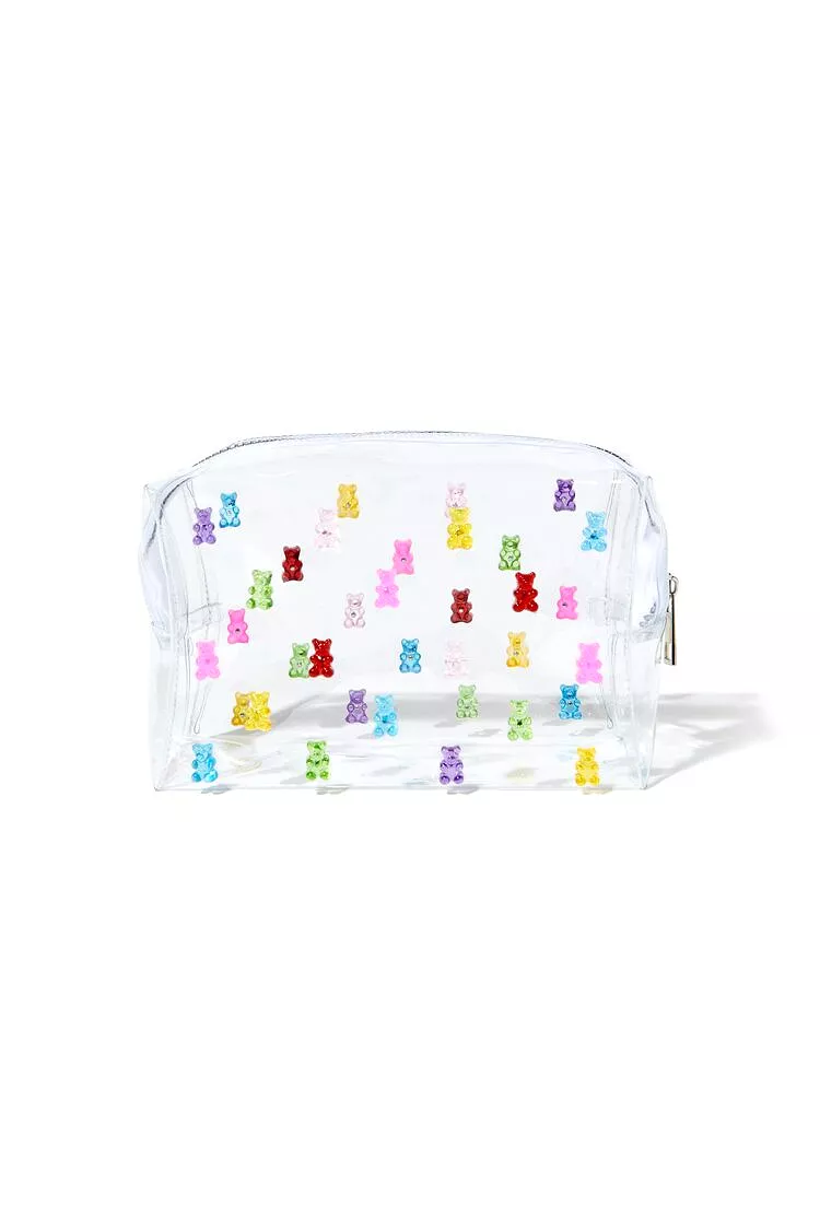 Clear Gummy Bear Makeup Bag