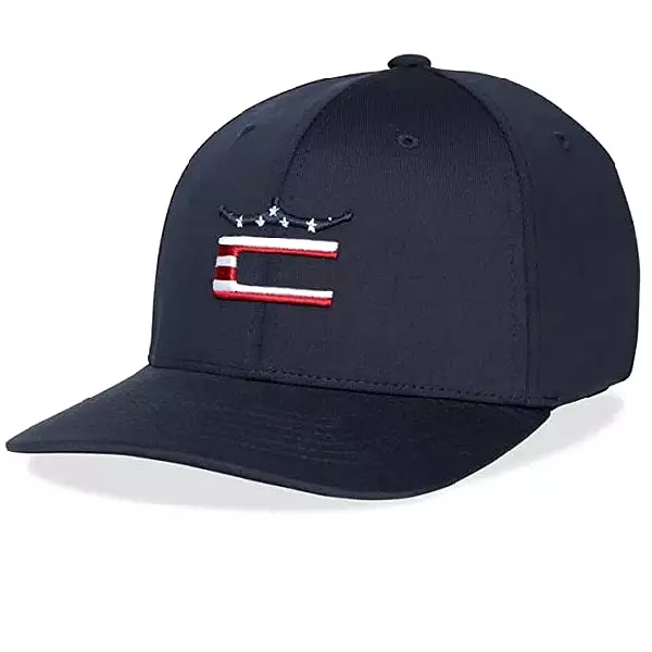 Cobra Stars and Stripes Crown C Snapback Golf Hat