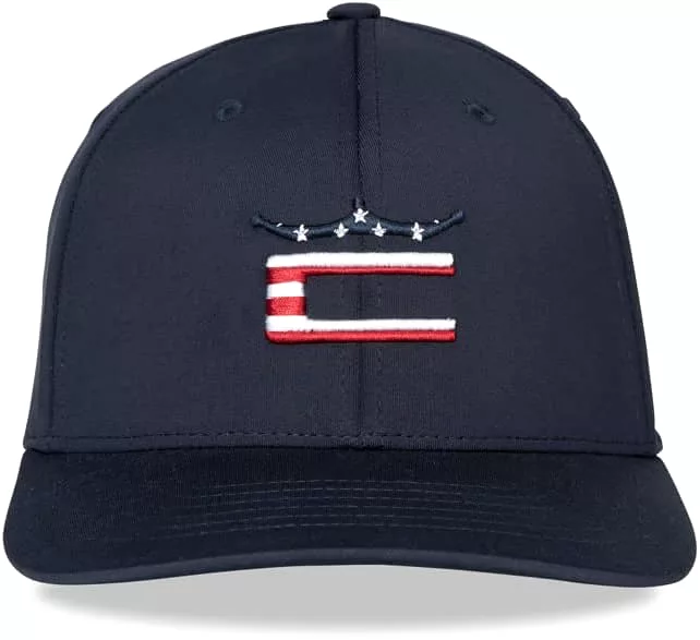 Cobra Stars and Stripes Crown C Snapback Golf Hat