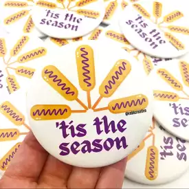 Corndog Season Gameday Button