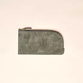 Crossover Bag - Army Green Suede