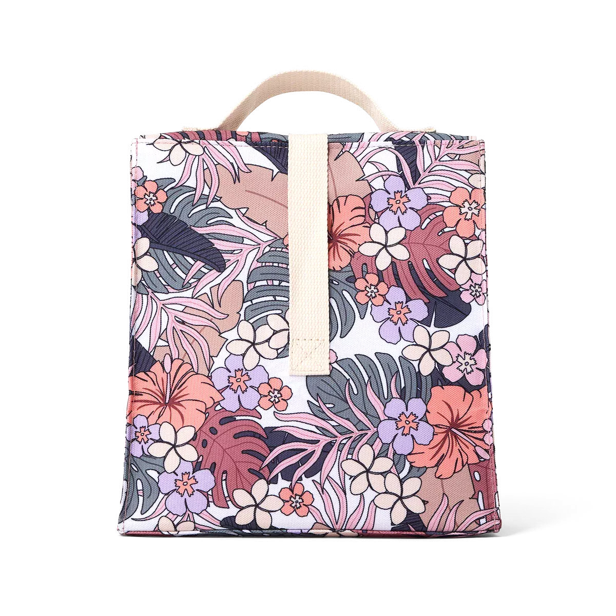 Cry Wolf Insulated Lunch Bag Tropical Floral