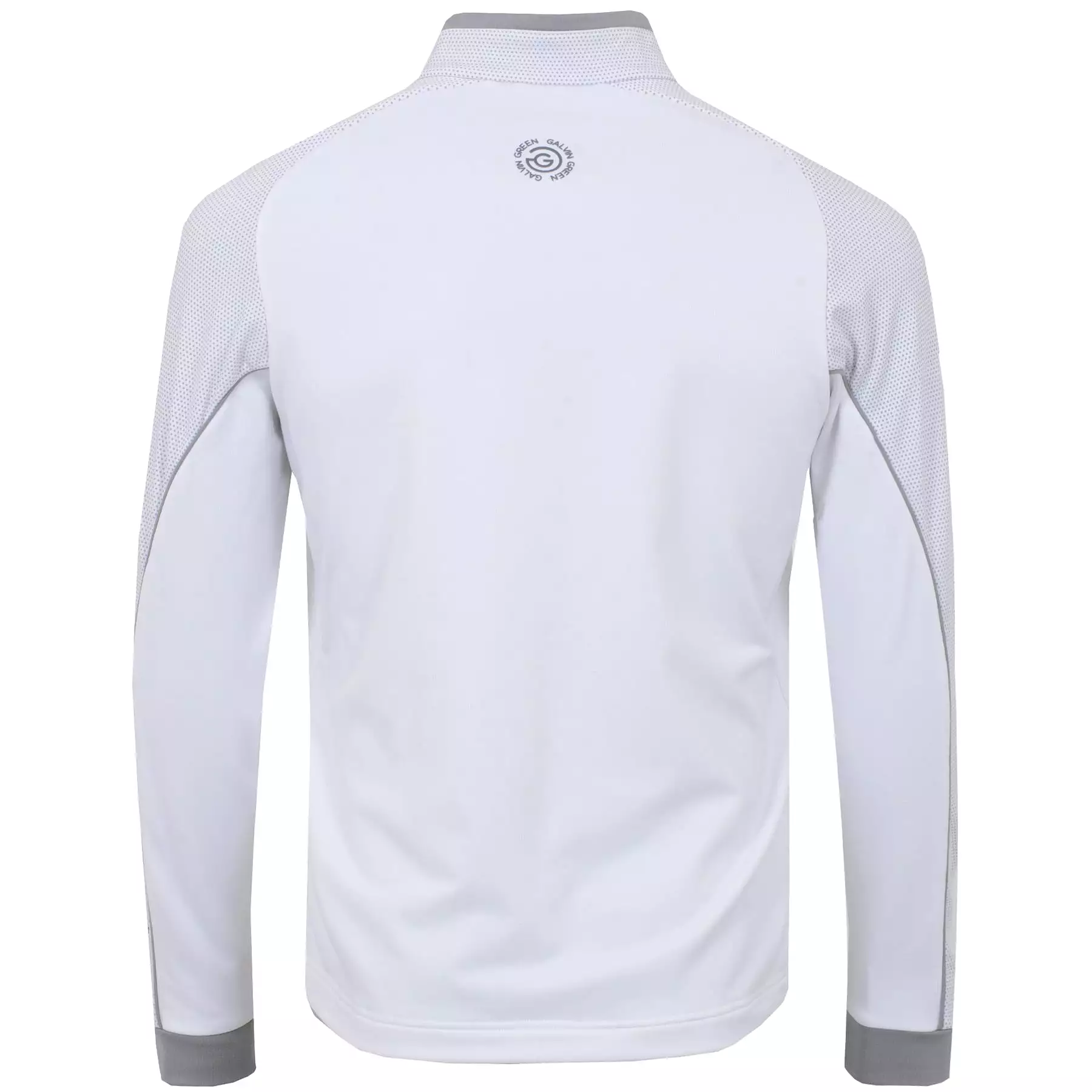 Daxton Half Zip Insula White/Cool Grey - AW23