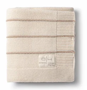 Domani Home Bande Baby Blanket Linen