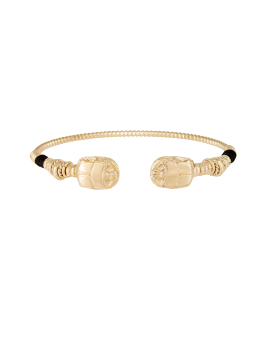 Duality Large  Scaramouche Twist Bracelet (Black/Gold)