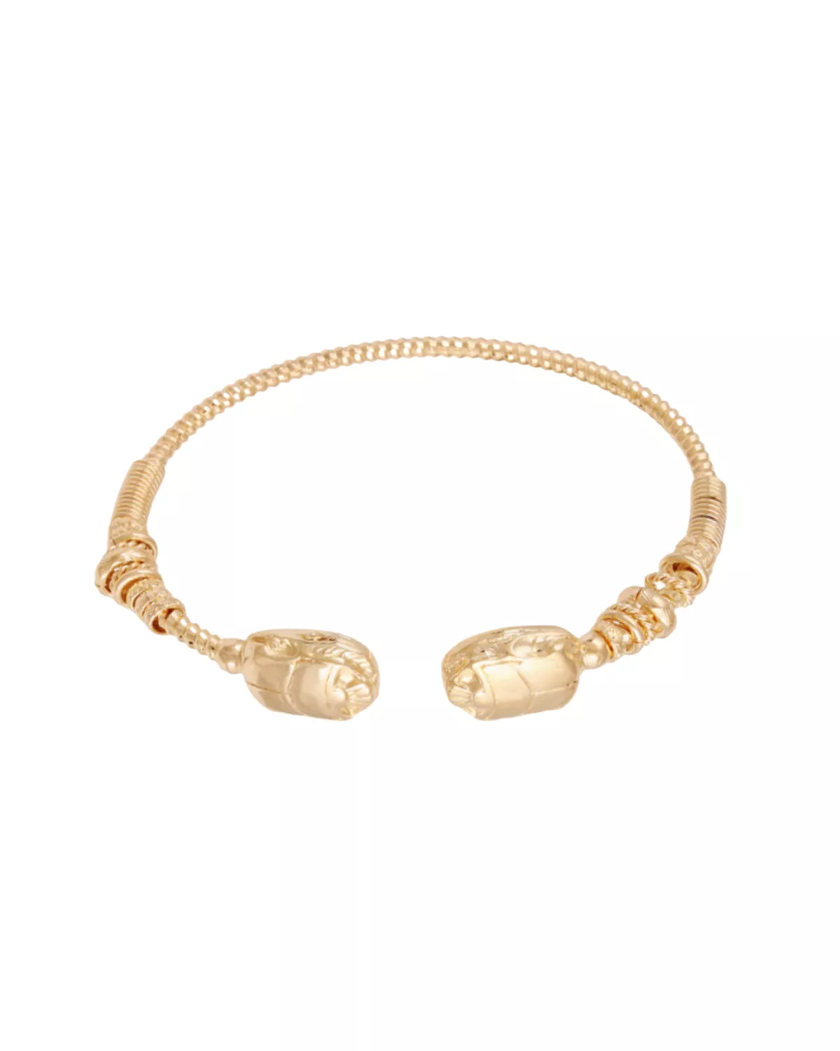 Duality Large  Scaramouche Twist Bracelet (Gold)