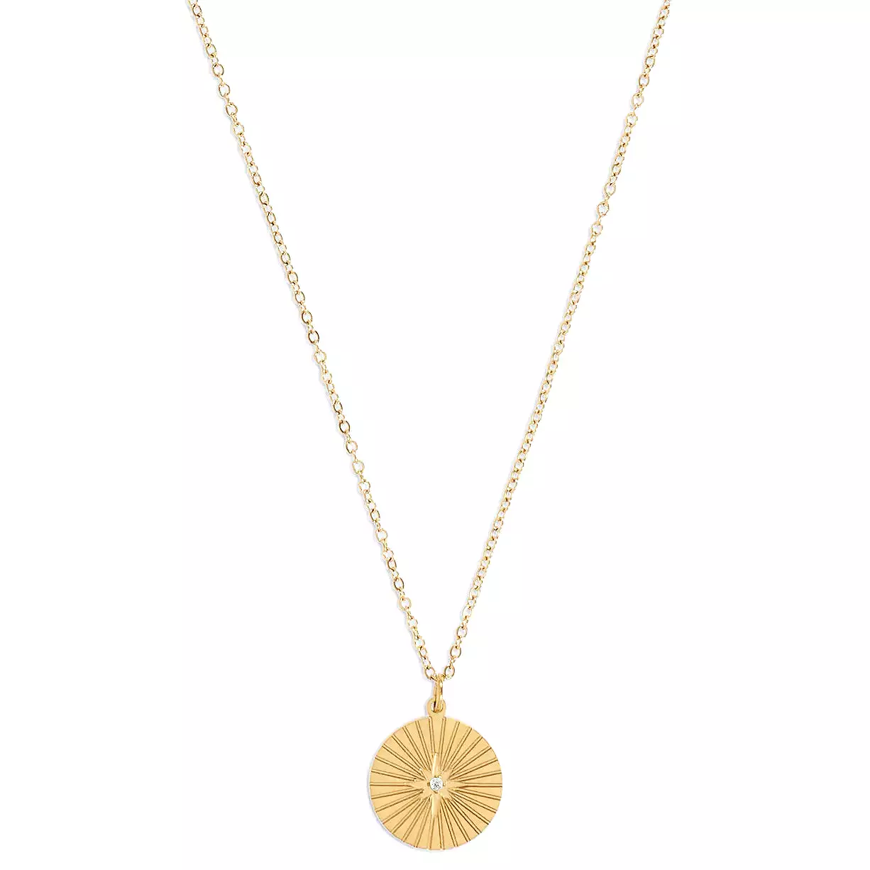 Ellie Vail - Rue Sunburst Disc Necklace