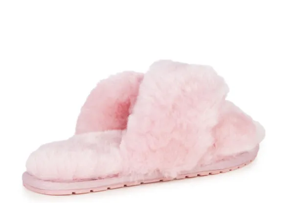 Emu Mayberry Slippers in Baby Pink