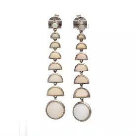 Ethiopian Opal Ballbearing Earrings