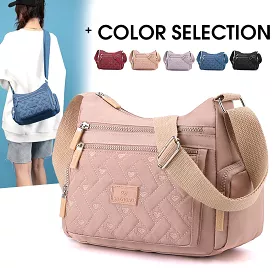 Fashionable Simple Multi-Compartment Shoulder Bag B-70513