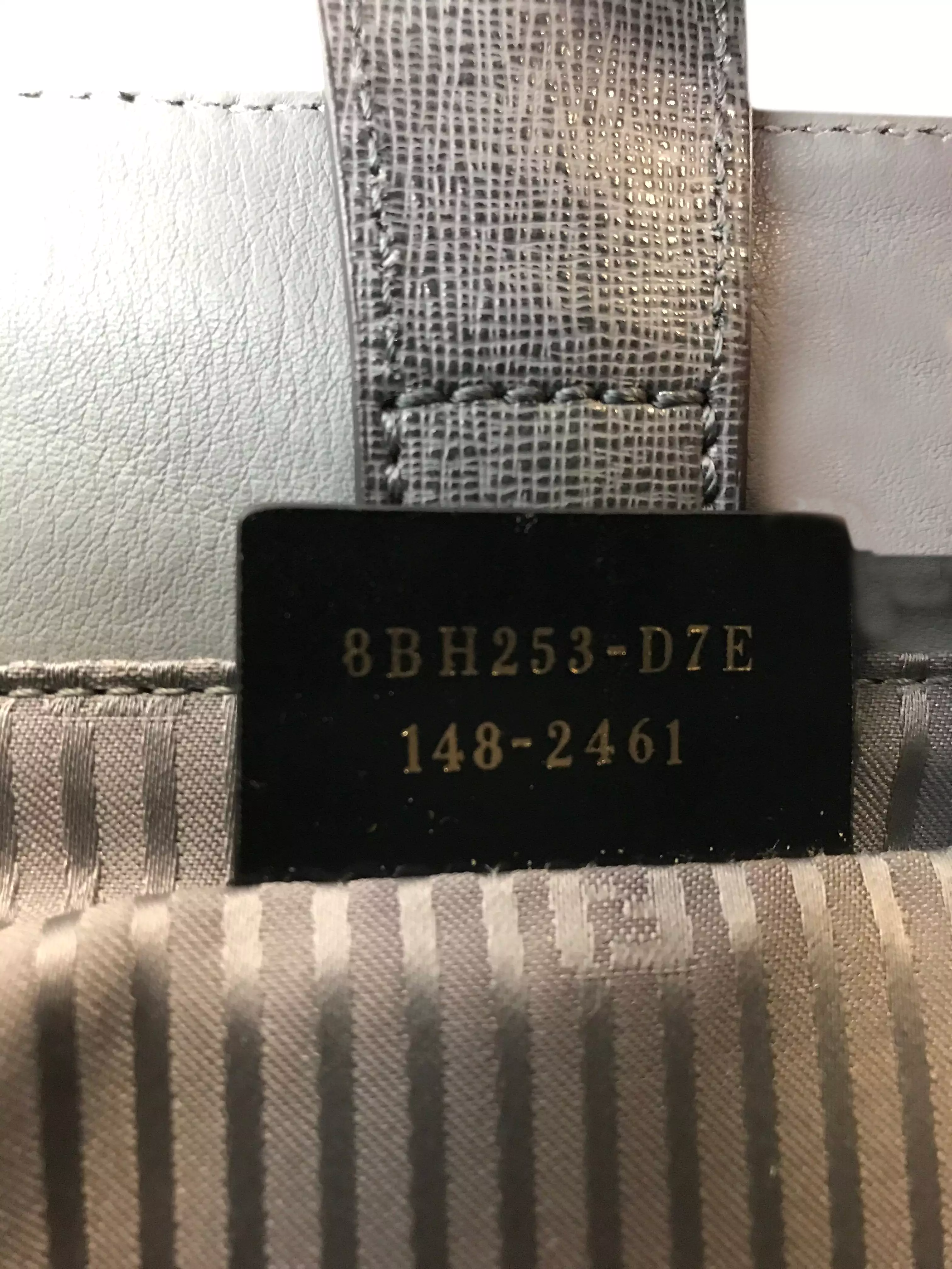 Fendi Vitello Elite Petite 2Jours Tote Bag