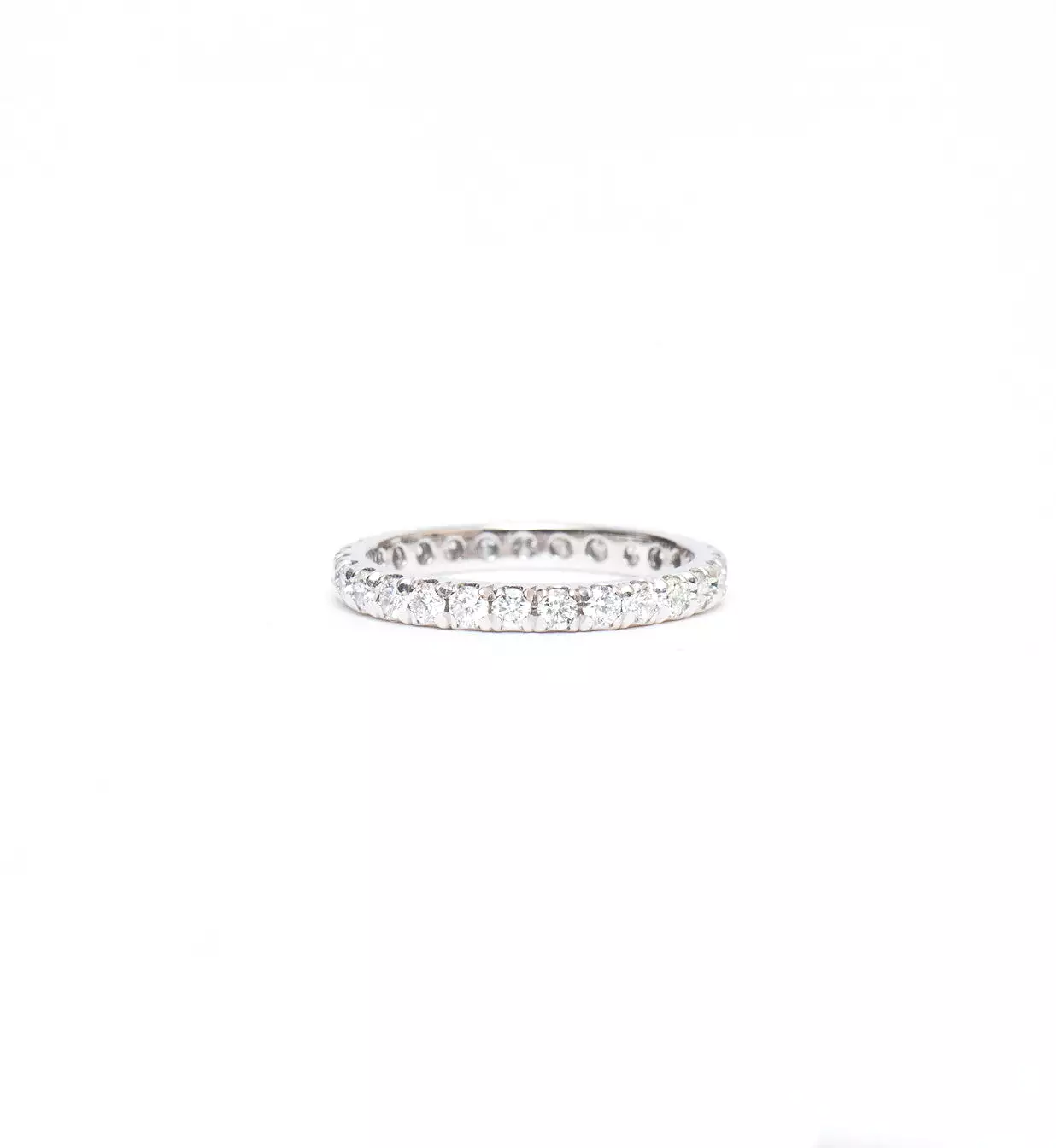 French Set Eternity Band