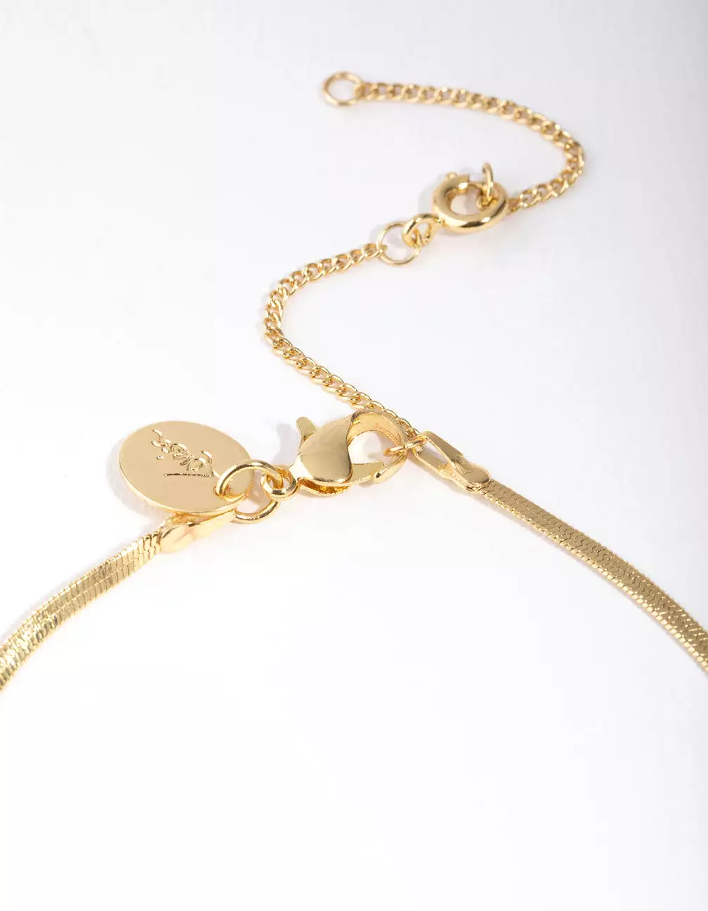 Gold Plated Thin Snake Chain Bracelet