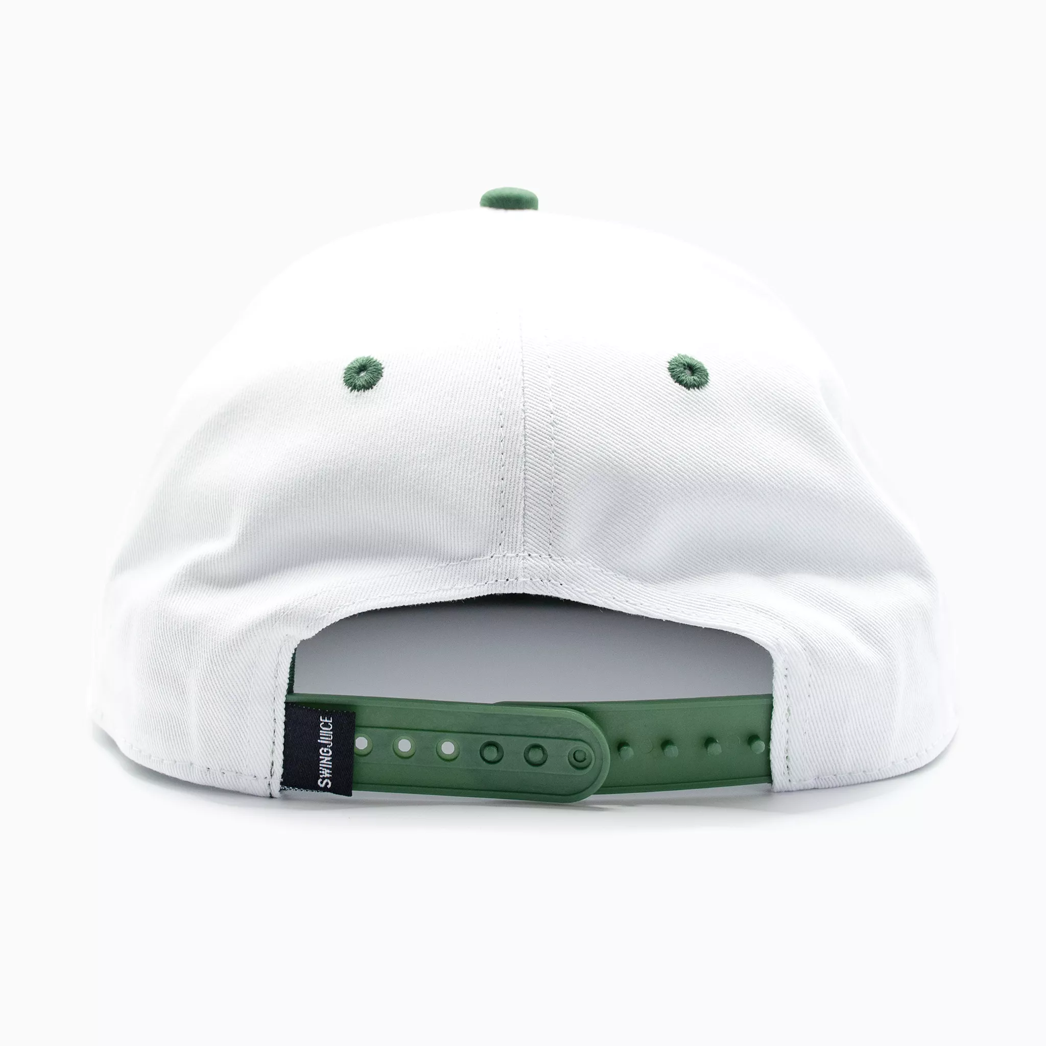 Golf Happy Chubbs Barker Shooter Unisex Snapback Hat White O/S