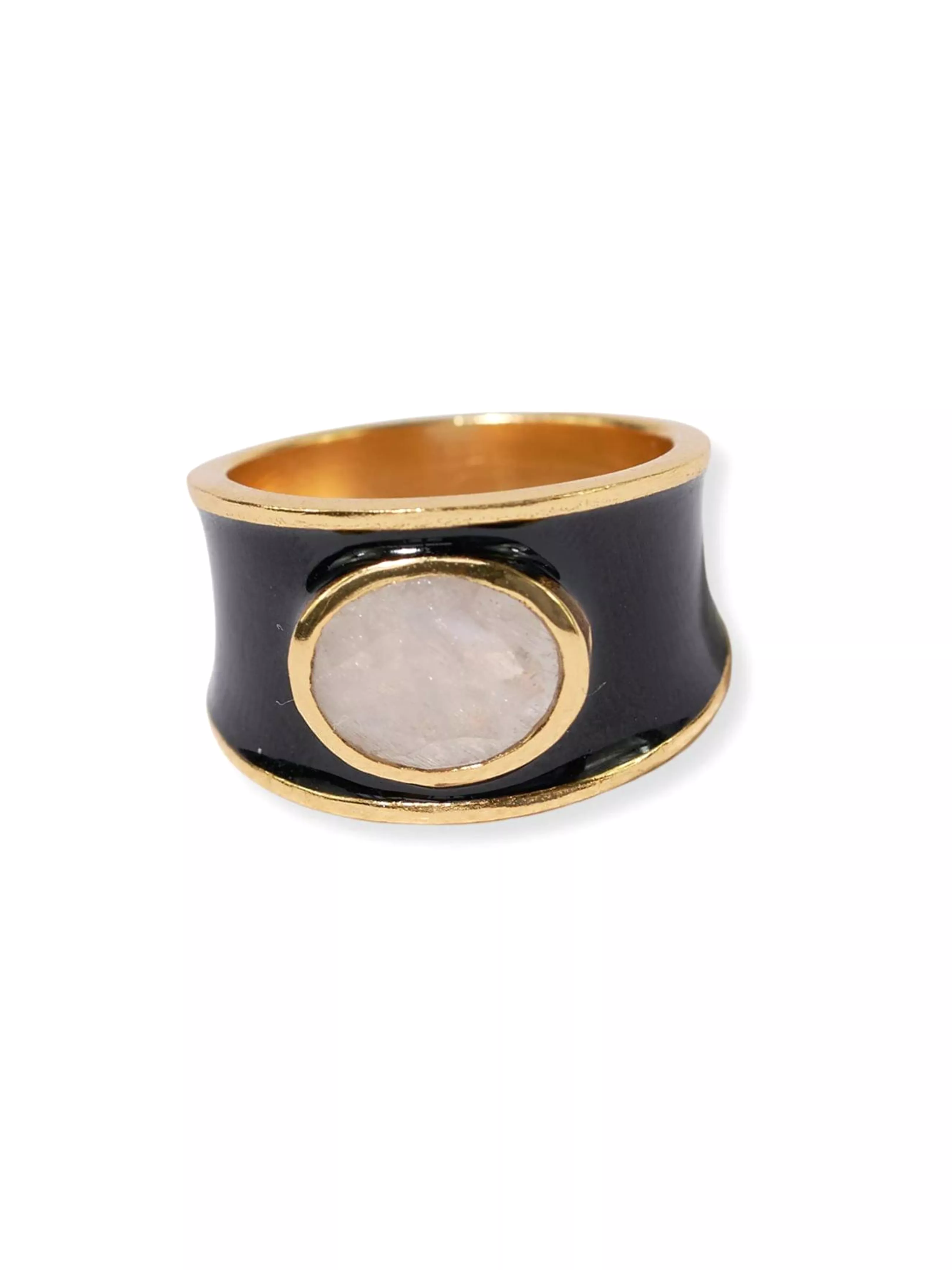 Hazel Ring Black/Clear