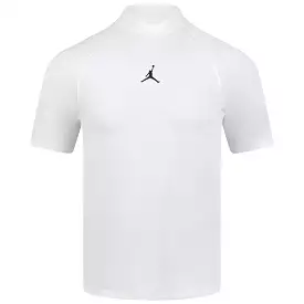 Jordan Dri-FIT Regular Fit Mock Neck Golf Polo White - 2024