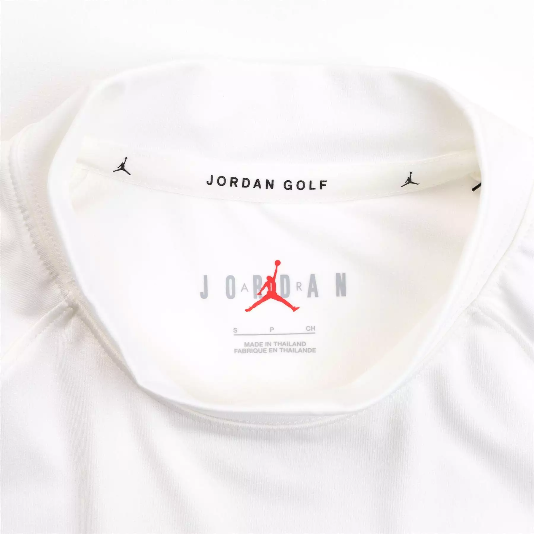 Jordan Dri-FIT Regular Fit Mock Neck Golf Polo White - 2024