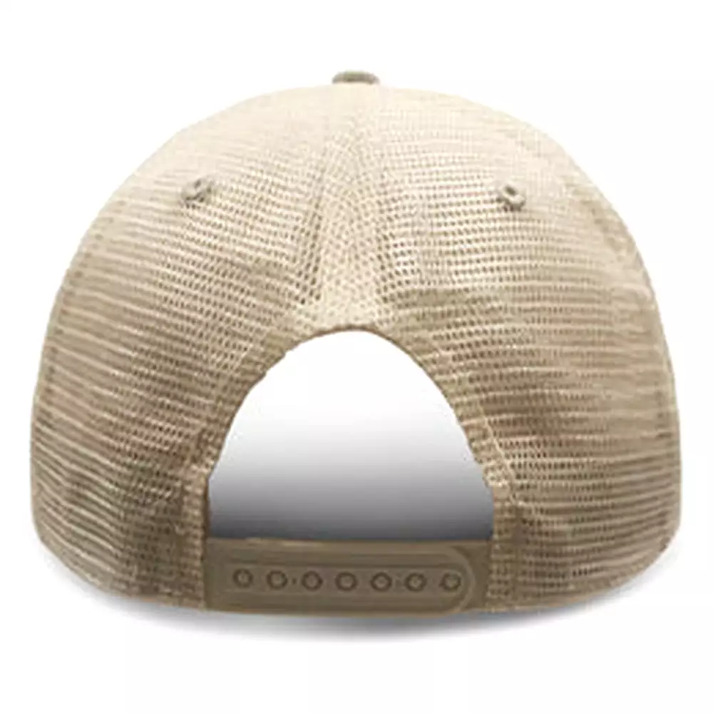 Khaki Light Mesh - Unstructured Baseball Cap