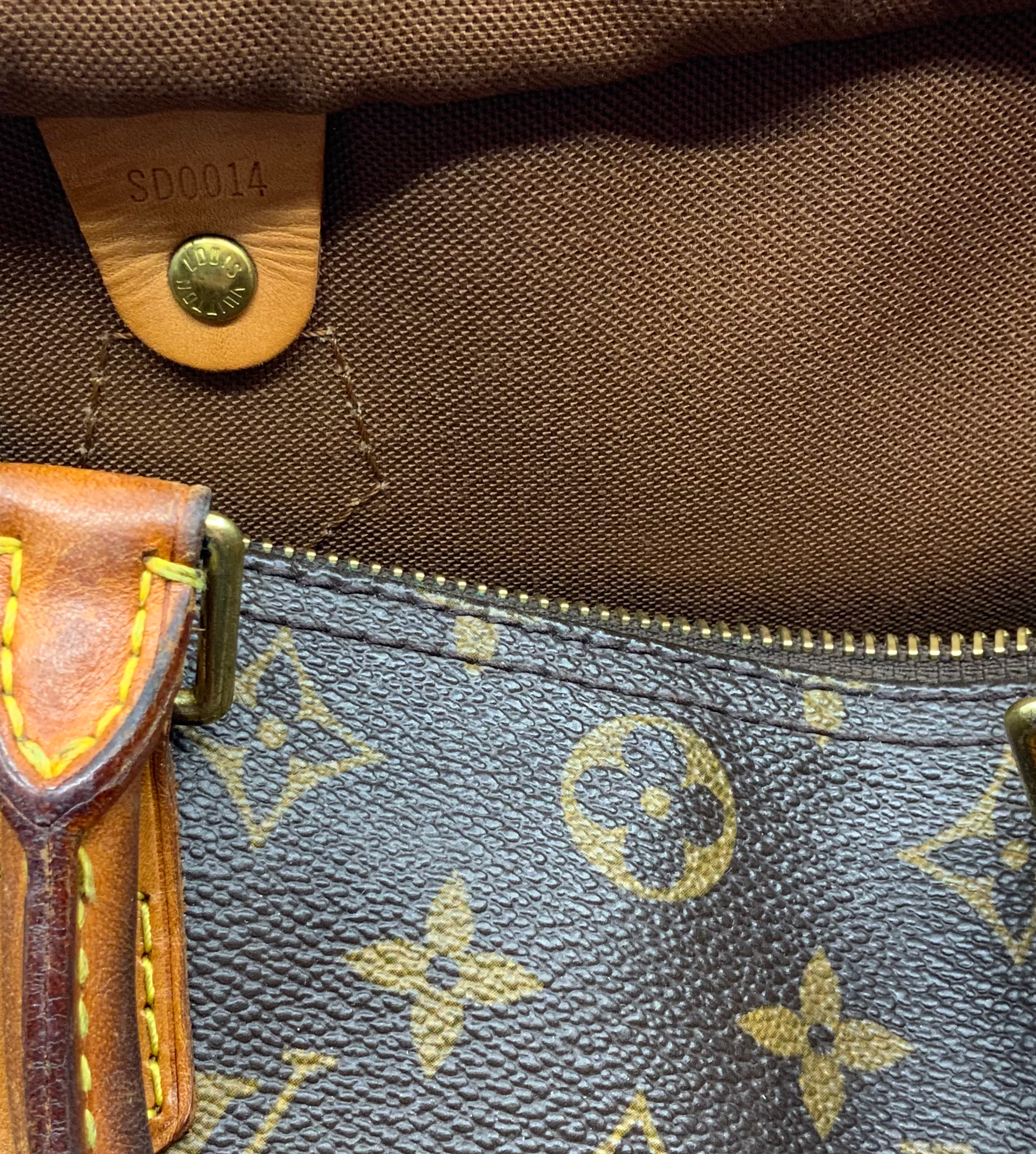 Louis Vuitton Monogram Canvas Speedy 30 Bag