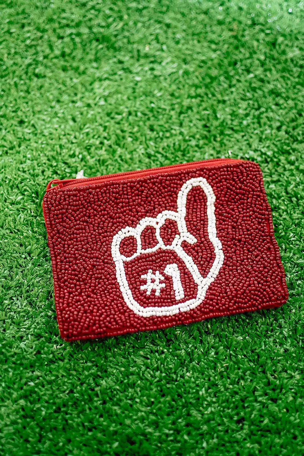 Maroon #1 Money Pouch