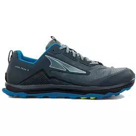 Men's Altra Lone Peak 5, Blue/Lime, 11.5 2E Wide