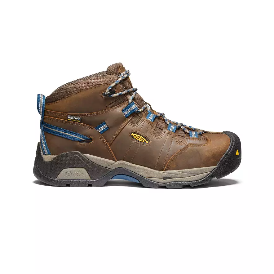 Men's Detroit XT Waterproof Boot (Steel Toe)  |  Cascade Brown/Orion Blue