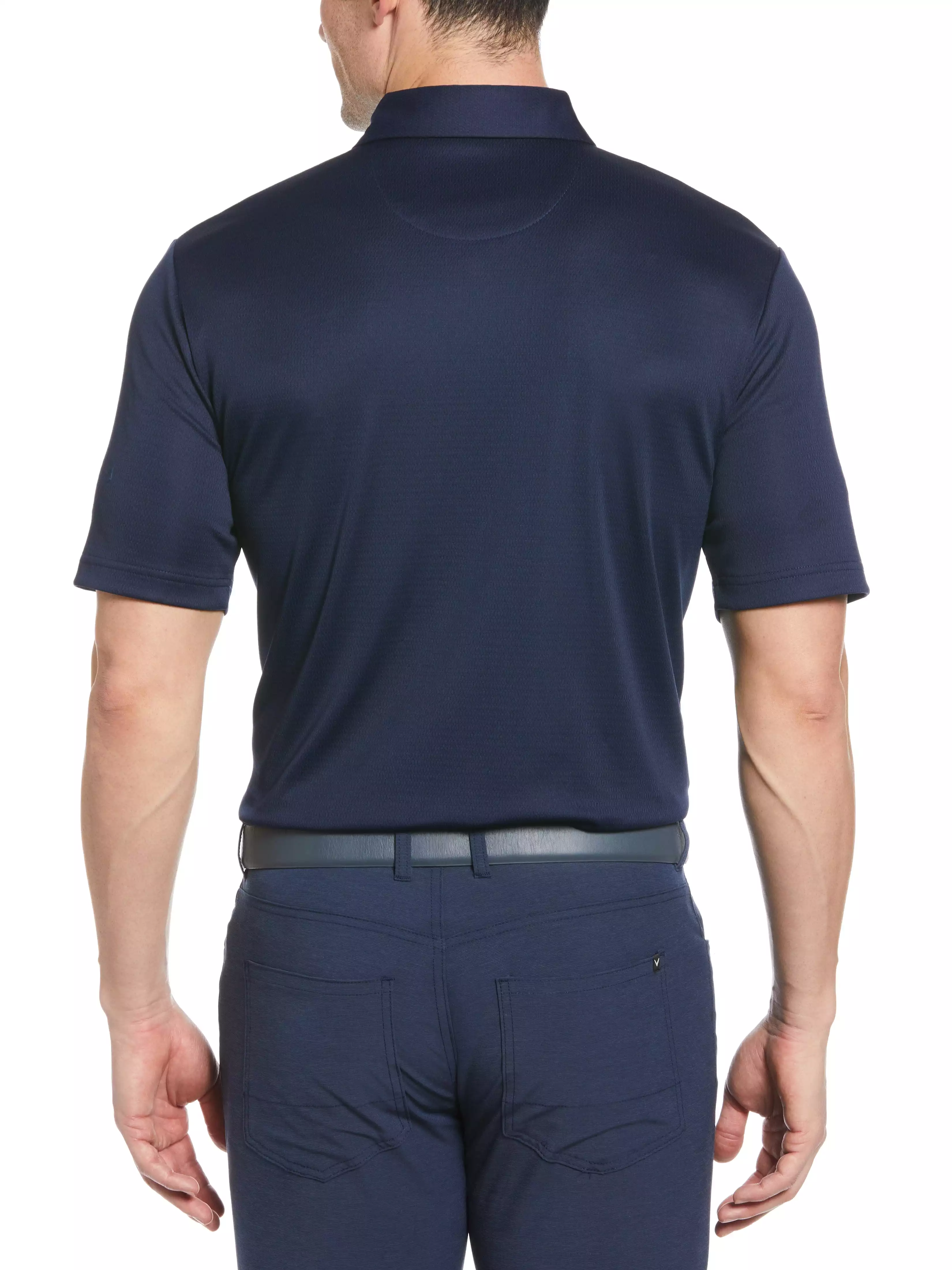 Mens Micro Texture Polo