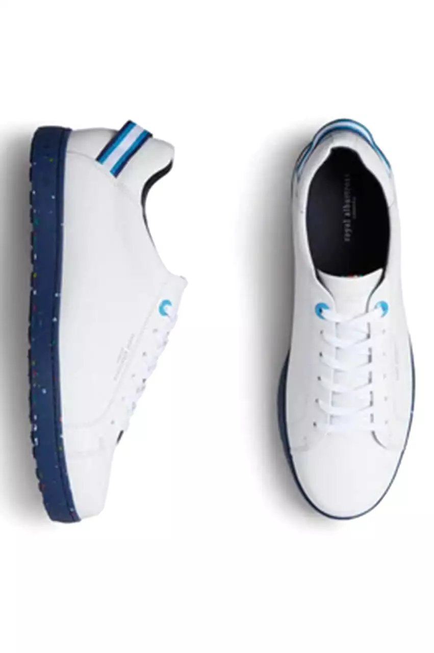 Men's Royal Albartross Golf Shoes | Finsbury White/Blue