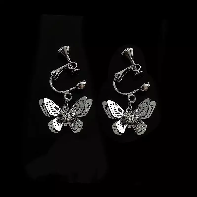 Metal Butterfly Earrings ON1431