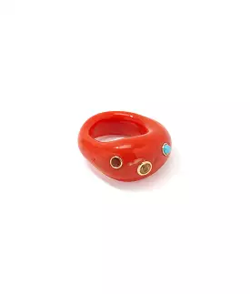 Monument Ring in Red Hot