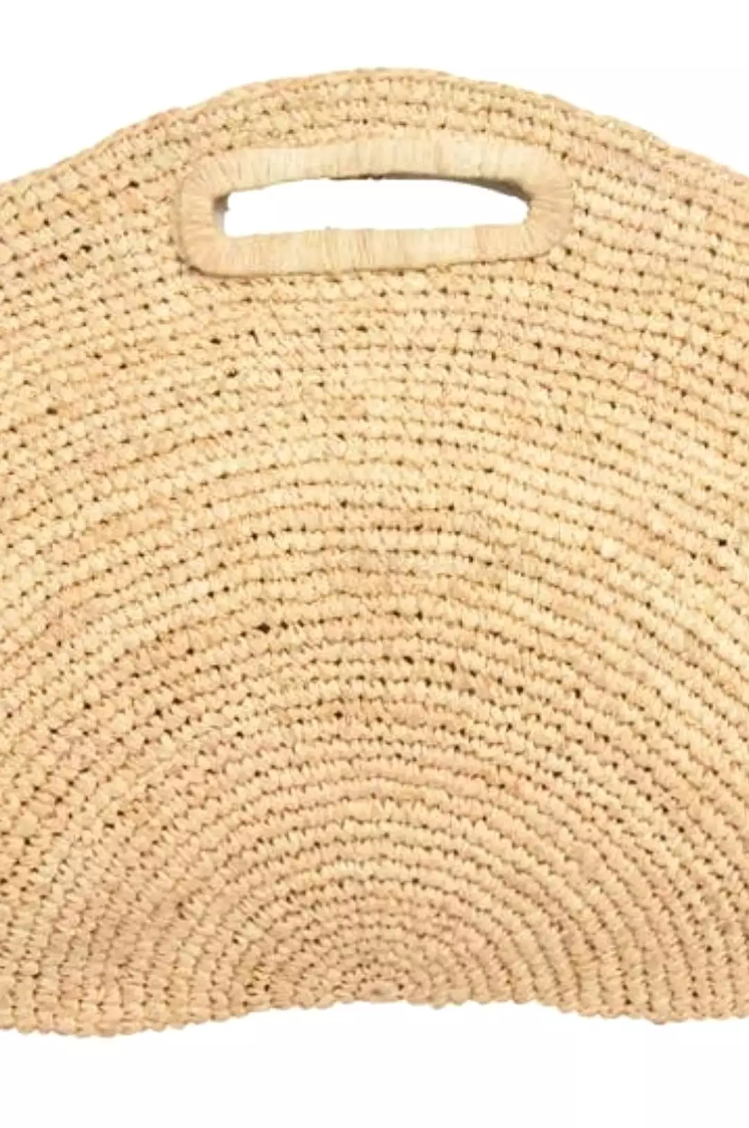 Natural Raffia Handbag