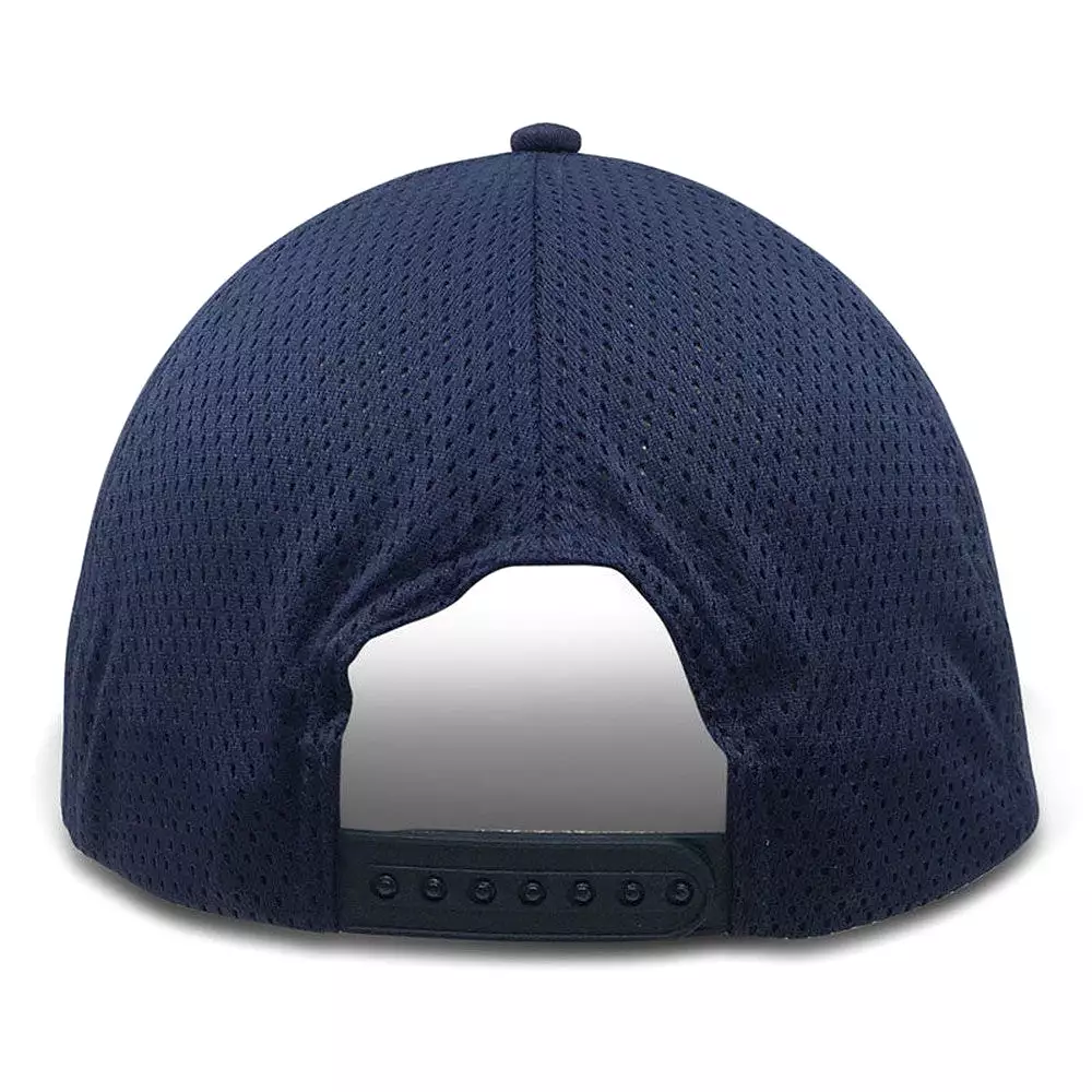 Navy Blue Wicking Soft Mesh - Unstructured Baseball Cap