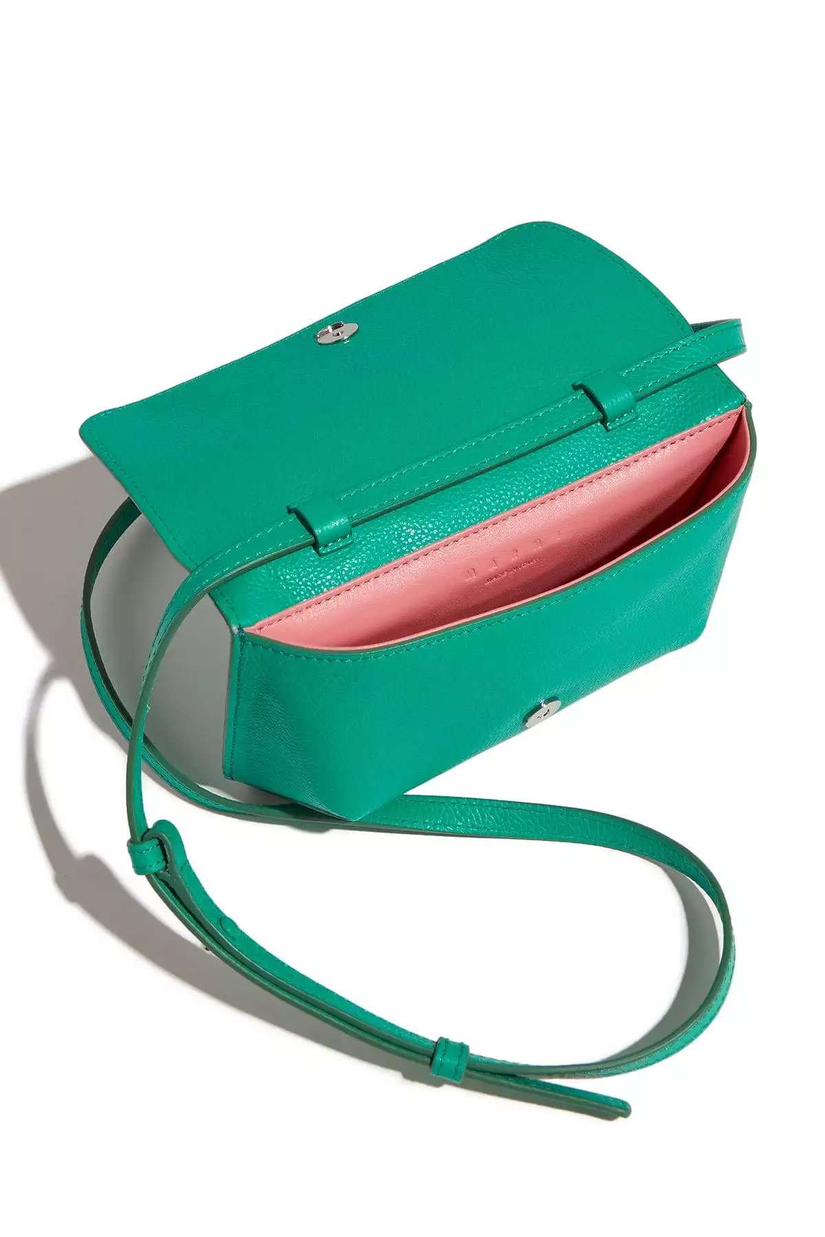 Pochette Flat Bag in Sea Green